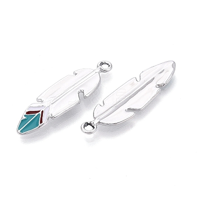 Alloy Enamel Pendants FIND-WH0110-194P-1