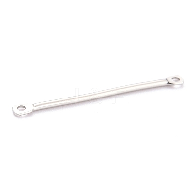 Non-Tarnish 201 Stainless Steel Links Connectors X-STAS-B011-01A-P-1