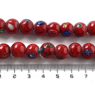 Handmade Nepalese Lampwork Beads LAMP-Z008-09E-1