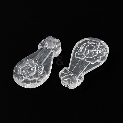 Transparent Acrylic Pendants OACR-H042-04-1