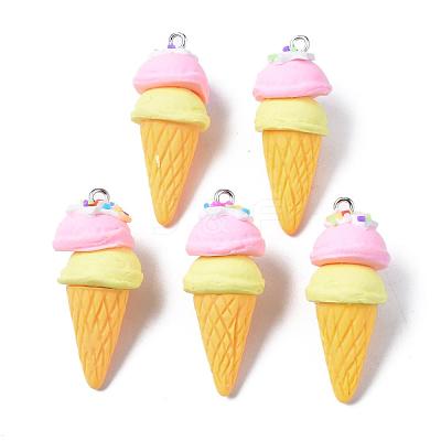 Handmade Polymer Clay Pendants CLAY-Q240-003F-1