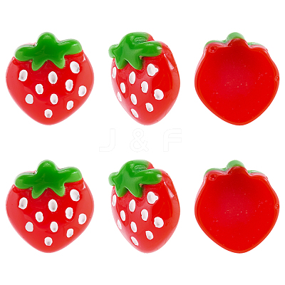 60Pcs Resin Decoden Cabochons CRES-SC0003-15-1