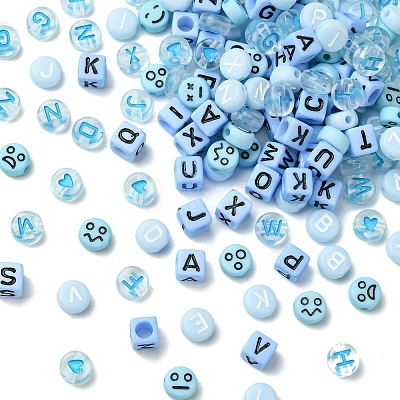 200Pcs Acrylic Beads SACR-FS0001-31-1