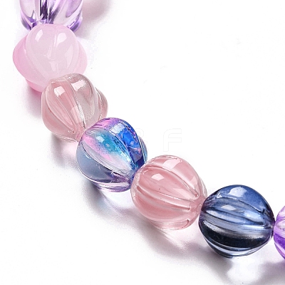 Transparent Glass Beads Strands GLAA-F114-02B-05-1