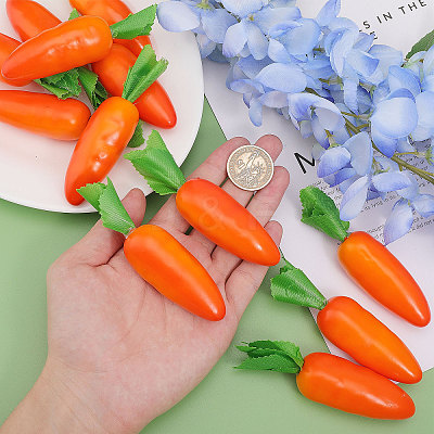 Foam Simulation Carrot DJEW-WH0039-89-1
