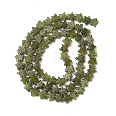 Natural Chinese Jade Southern Jade Beads Strands G-H087-C04-01-1