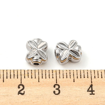 Rack Plating Alloy Beads PALLOY-Z022-16P-1