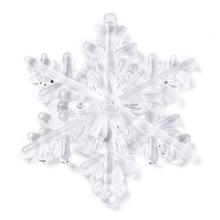 Transparent Acrylic Connector Charms TACR-T028-07A-1
