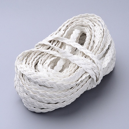 Braided Imitation Leather Cords X-LC-S002-5mm-03-1