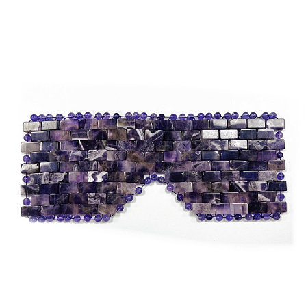 Natural Amethyst Sleep Eye Mask MATO-PW0001-052I-1