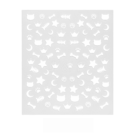 3D Self-Adhesive Nail Sticker Decals MRMJ-R090-60-DP3224-1