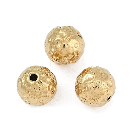 Textured 316 Surgical Stainless Steel Beads STAS-M106-01F-G-1