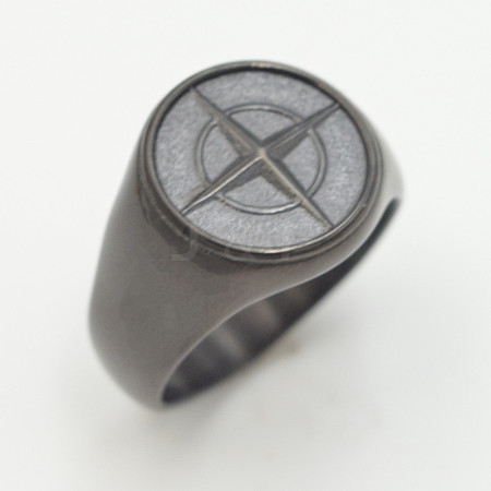 304 Stainless Steel Finger Rings FS-WG5F41B-74-1
