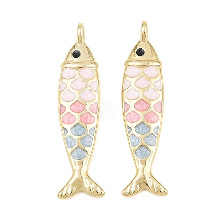 Brass Enamel Pendants KK-CBA3297-05C-G06-1