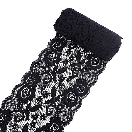Elastic Lace Trim OCOR-WH0057-10B-1