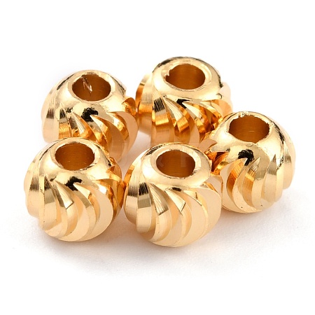 Brass Beads KK-O133-315E-G-1