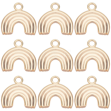 Beebeecraft 10Pcs Brass Charms KK-BBC0011-25-1