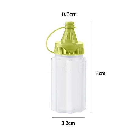 Multi Purpose Plastic Squeeze Dispensing Bottles with Caps PW-WG42449-01-1