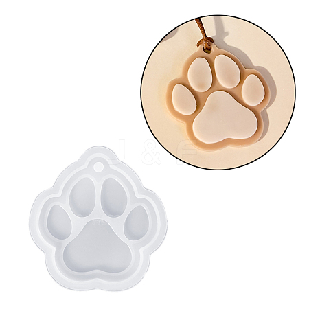 Christmas Theme DIY Silicone Pendant Molds LS-SIMO-G007-01C-1