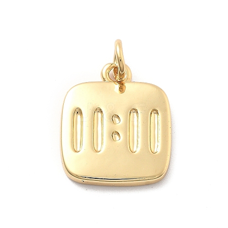 Rack Plating Brass Pendants KK-Q017-31G-1