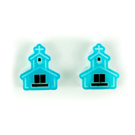 Easter Theme Ear Stud Ornament Silicone Molds LS-DIY-J009-01F-1