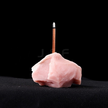 Natural Raw Pink Opal Incense Holder PW-WG14720-11-1