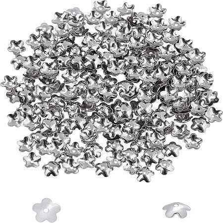 Unicraftale 304 Stainless Steel Beads Caps STAS-UN0010-02-1