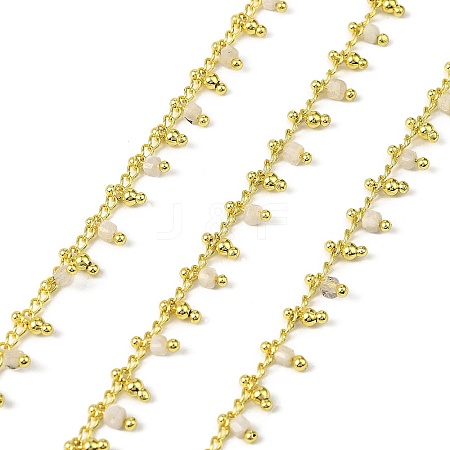 Handmade Brass Cube Link Chains CHC-L053-10G-06-1