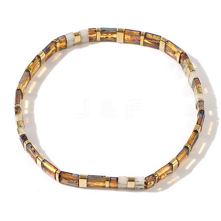 Vintage Ethnic Style Glass Seed Beads Stretch Bracelets for Women EH7956-20-1