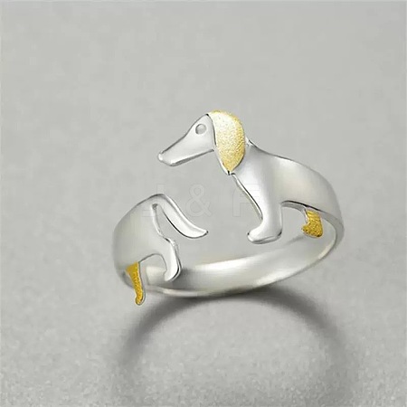 Alloy Cuff Open Rings WGC7DF5-01-1