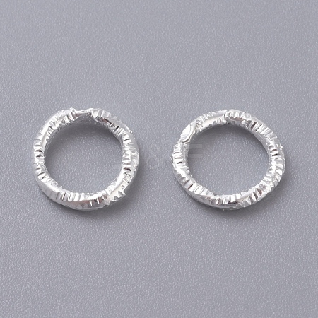 Iron Textured Jump Rings IFIN-D086-01-S-1