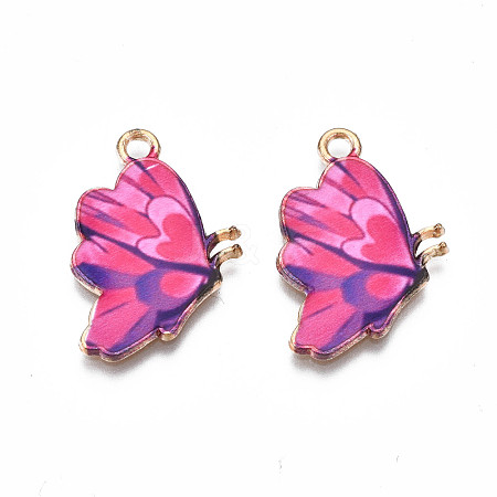 Printed Alloy Pendants PALLOY-N168-003G-1