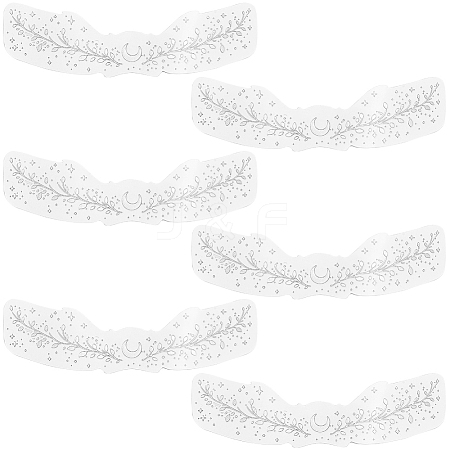 10Pcs Transfer Sticker Proof Removable Temporary Tattoos Stickers DIY-SP0003-65B-04-1