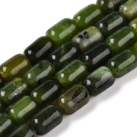 Natural Canadian Jade Beads Strands G-G980-49B-1