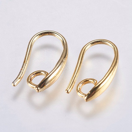 Brass Earring Hooks KK-F737-49G-RS-1