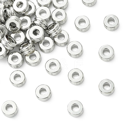 SHEGRACE Flat Round Brass Beads XGRPCU054-295P-1