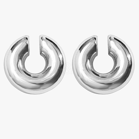 Alloy C-shaped Cuff Earrings for Women WGEF1AE-02-1