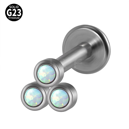 G23 Titanium Threadless Labrets WG33C7B-11-1