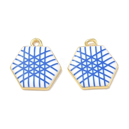 Printed Brass Pendants KK-CBAF9BC-14G-01-1