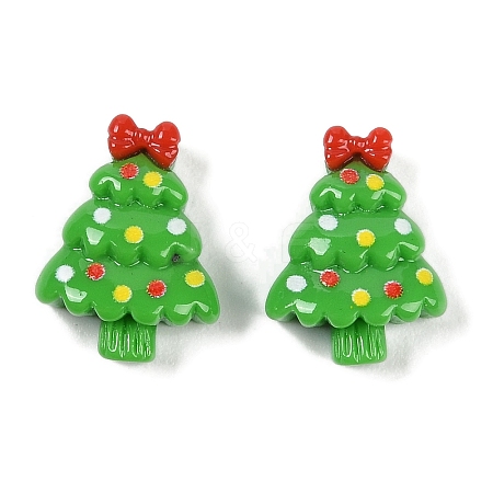 Christmas Theme Opque Resin Decoden Cabochons CRES-M036-03M-1