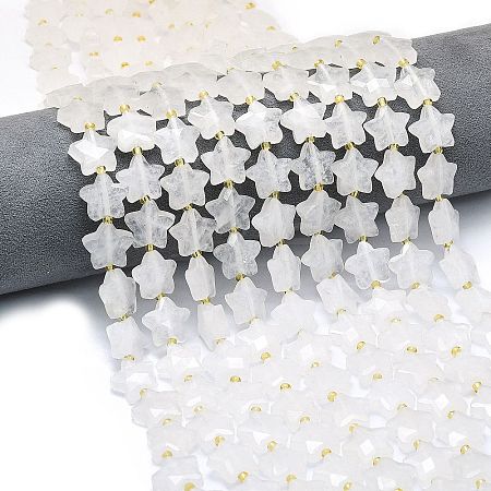 Natural Quartz Crystal Beads Strands G-P573-C03-01-1