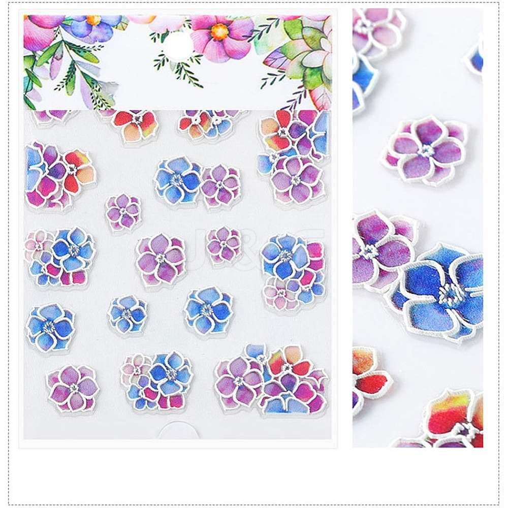 Wholesale 5D Flower/Leaf Watermark Slider Art Stickers ...