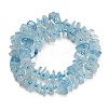 Natural Aquamarine Beads Strands G-Z124-A03-02-3
