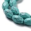 Synthetic Turquoise Beads Strands G-P520-C15-01-4