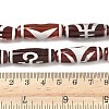 Rice Shape Tibetan Style dZi Beads Strands G-A269-A03-01-5