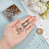  960Pcs 2 Colors Electroplate Glass Seed Beads SEED-NB0002-02-3