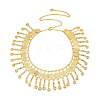 Bohemian Alloy Coin Tassel Waist Chains AJEW-WH0596-933G-1
