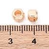 Brass Spacer Beads KK-D360-09G-3