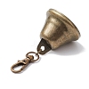 Iron Bell Pendants Decoration HJEW-JM02226-4