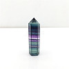 Point Tower Natural Fluorite Home Display Decoration PW23030654422-1